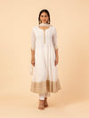 Ivory Glace Silk Ensemble Set