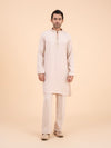 Soft Sand Embellished Neck Kurta Set