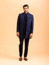 Midnight Royal Embellished Indo-Western Set