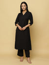 Classic Black Tunic Co-ord Set