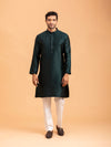 Emerald Weave Kurta Set