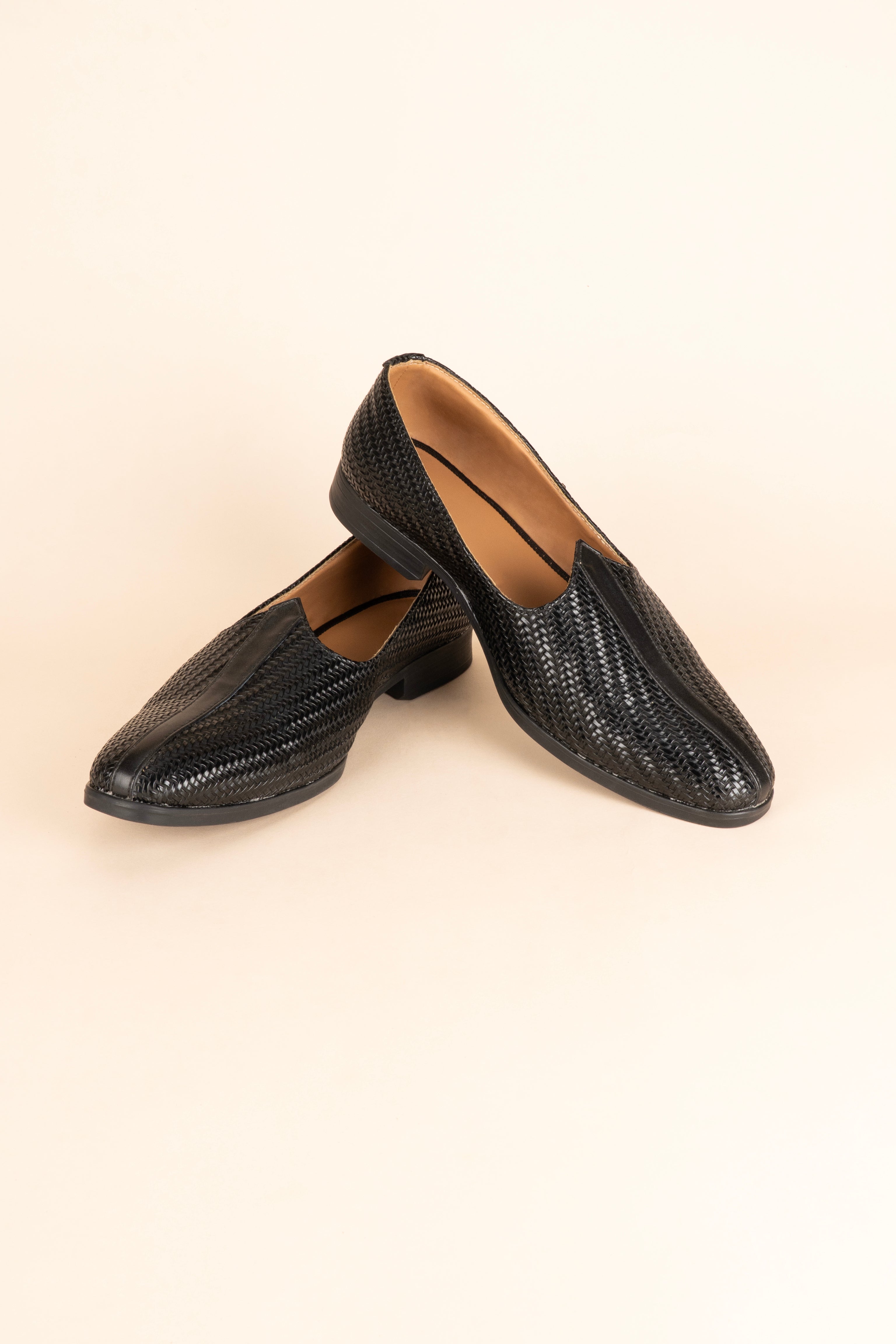 The All-Woven Black Loafer