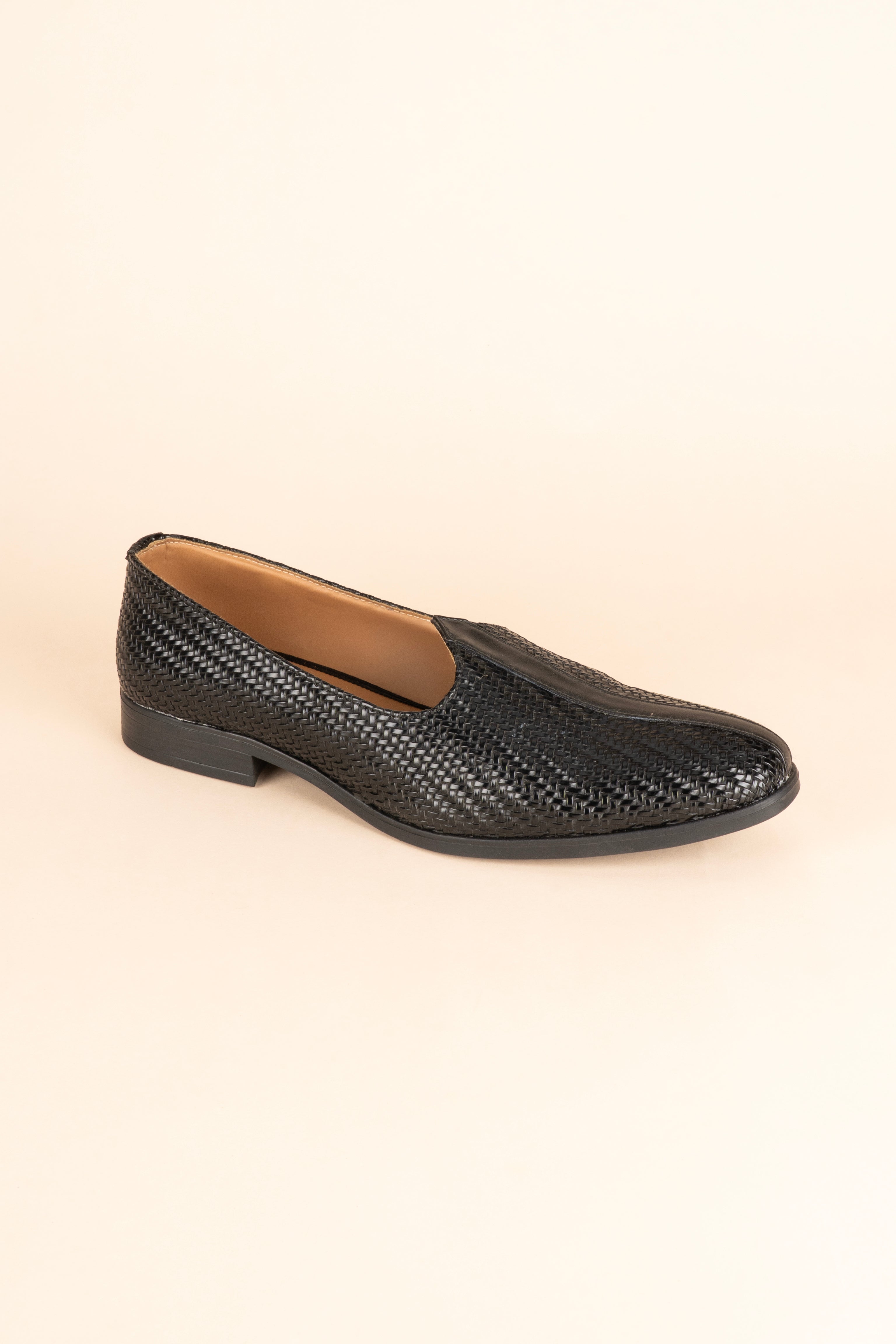 The All-Woven Black Loafer