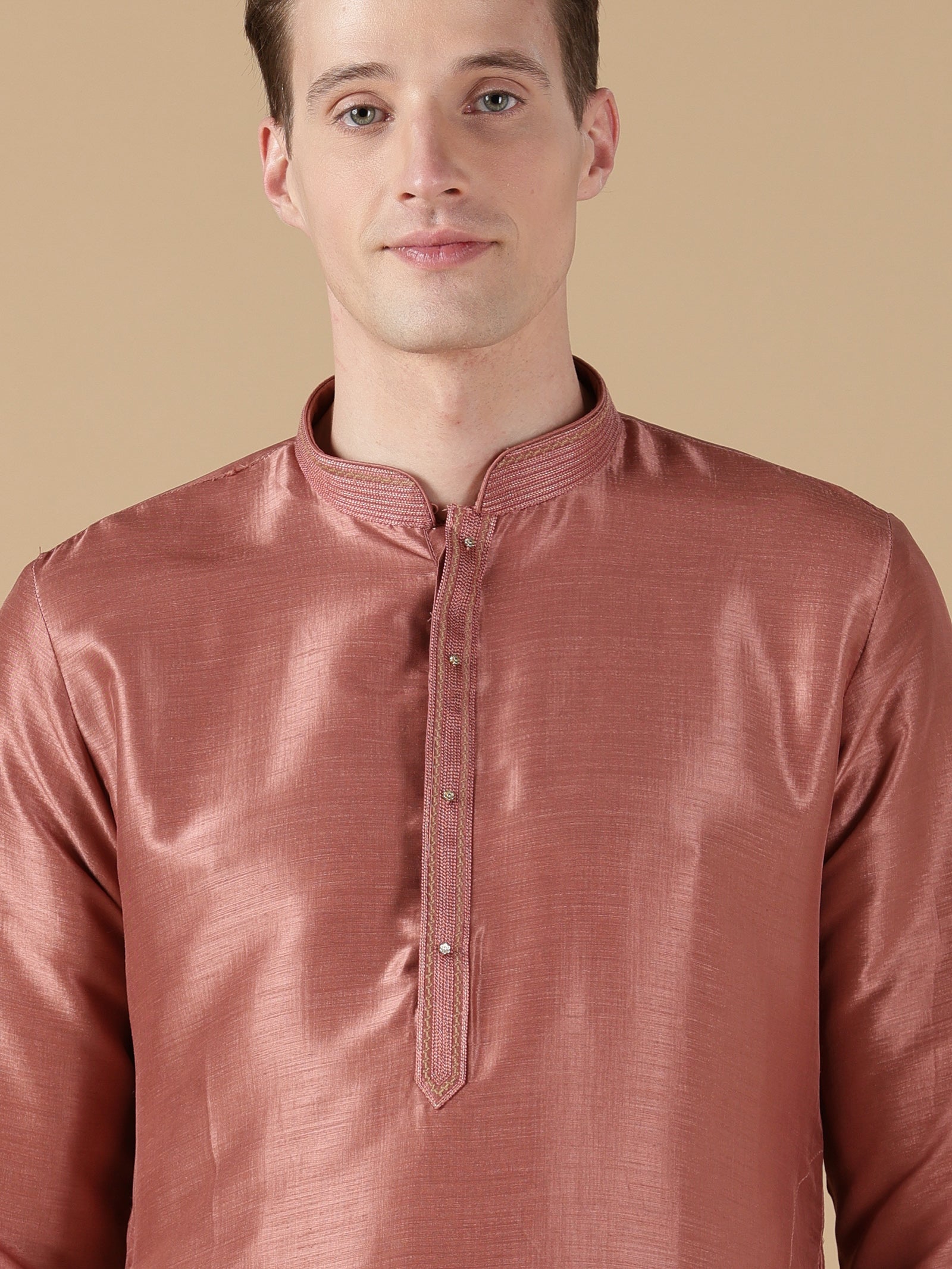 The Rust Horizon Ember Kurta Set