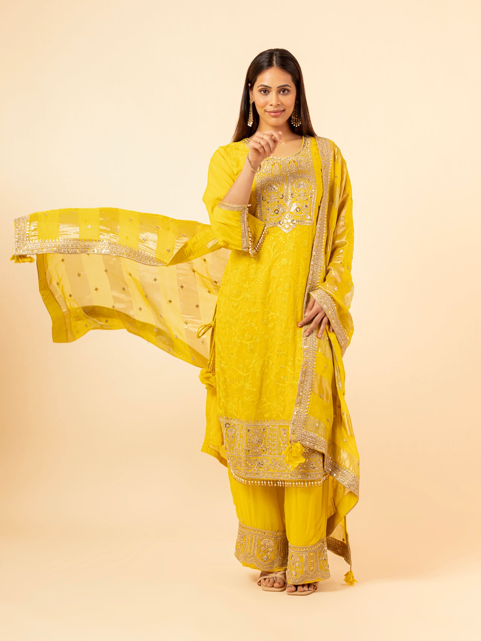 Canary Ornate Salwar Set