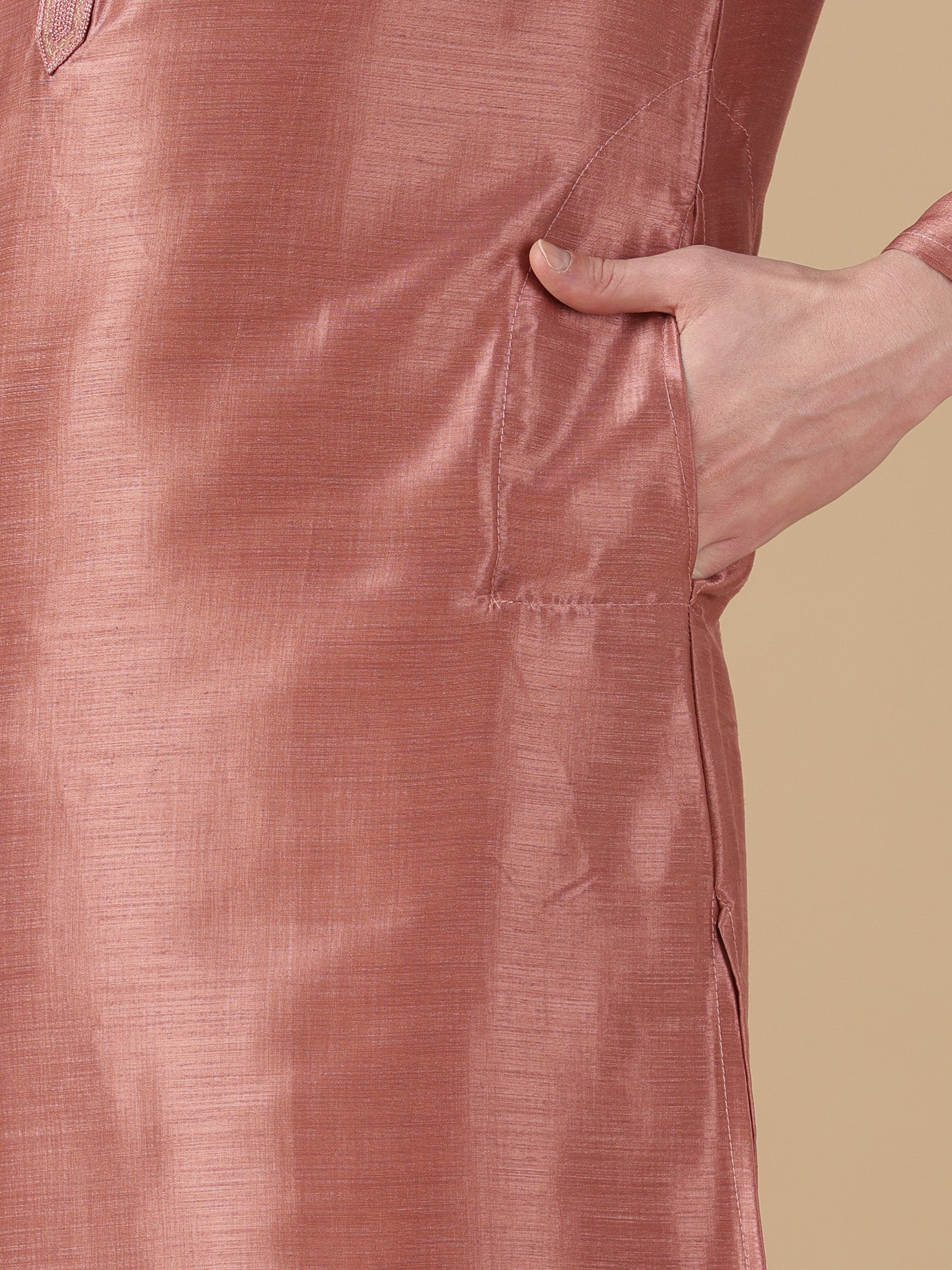 The Rust Horizon Ember Kurta Set
