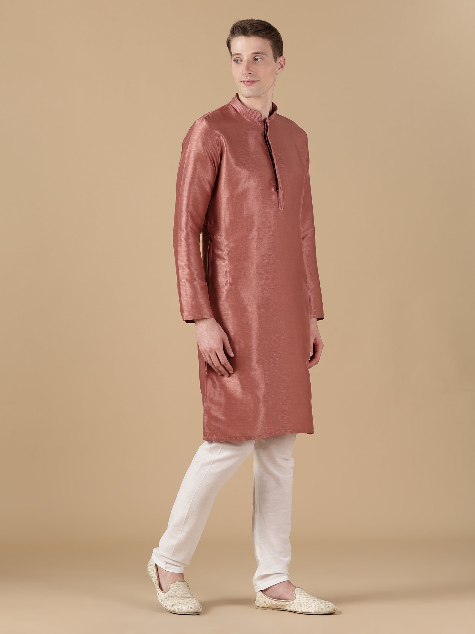 The Rust Horizon Ember Kurta Set