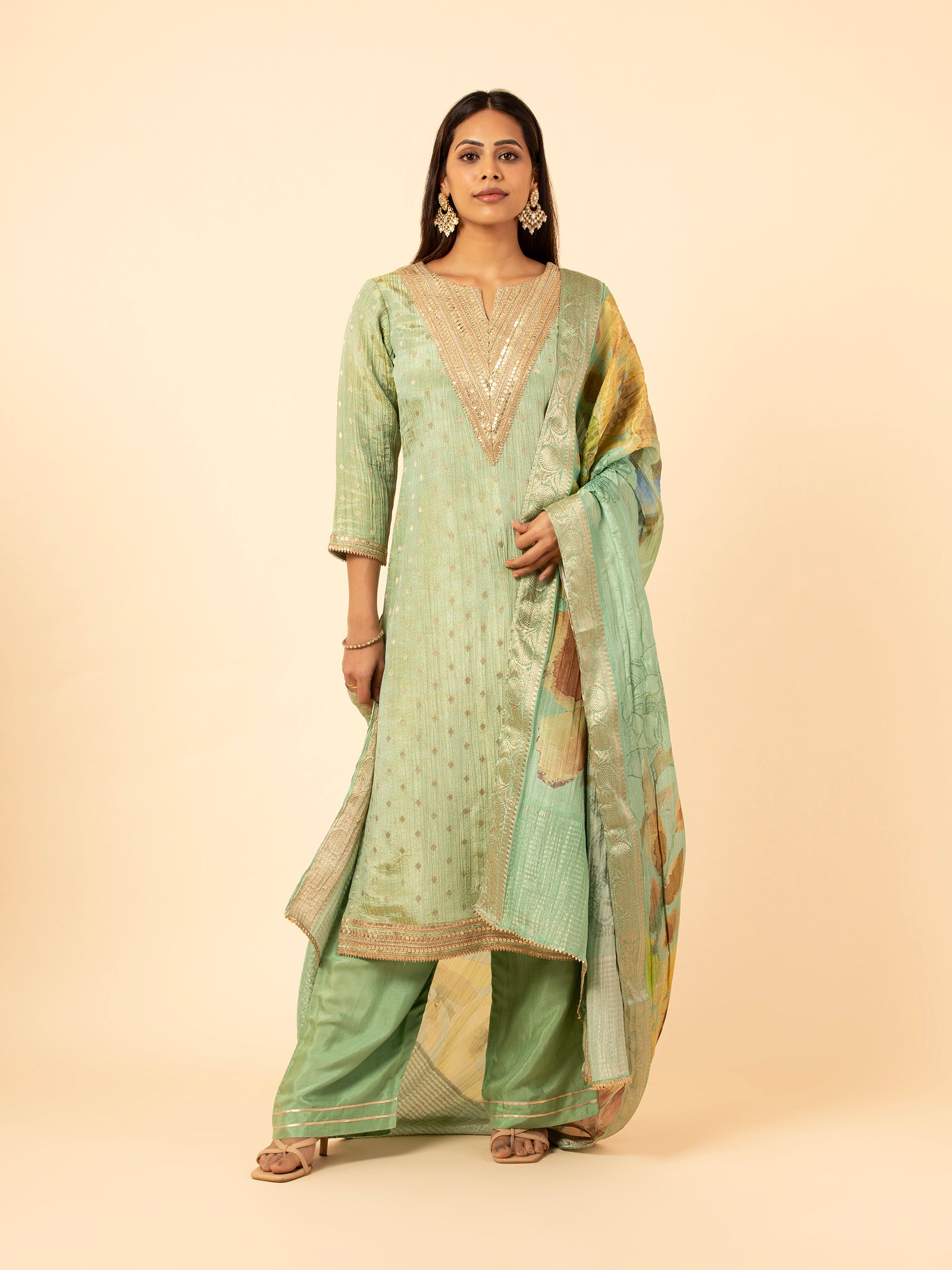 Sage Serene Tunic Set