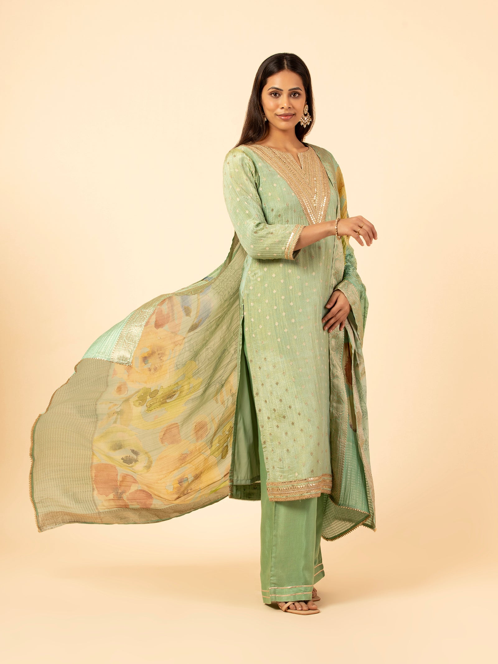 Sage Serene Tunic Set