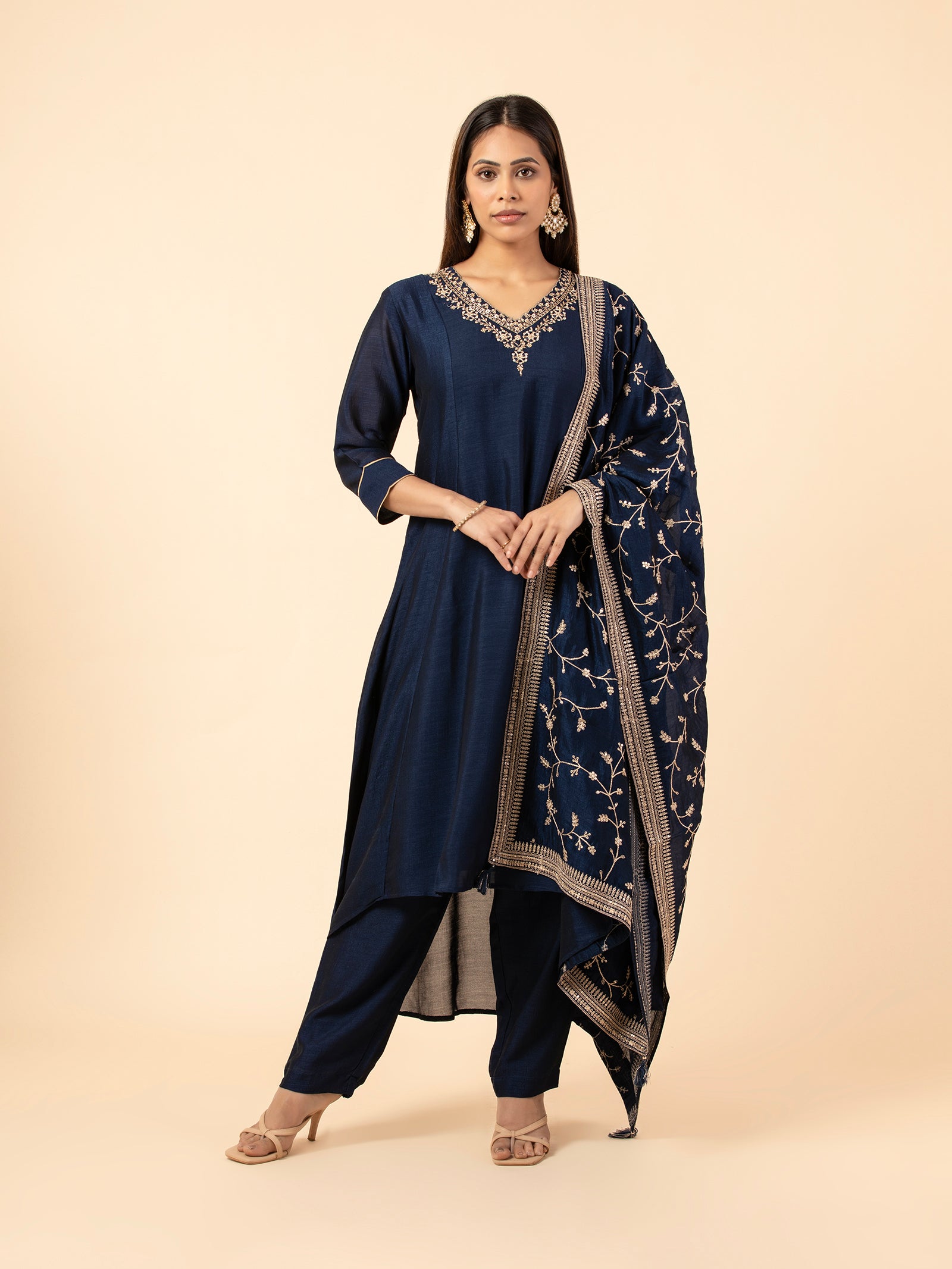 Astral Vine Silk Ensemble Set