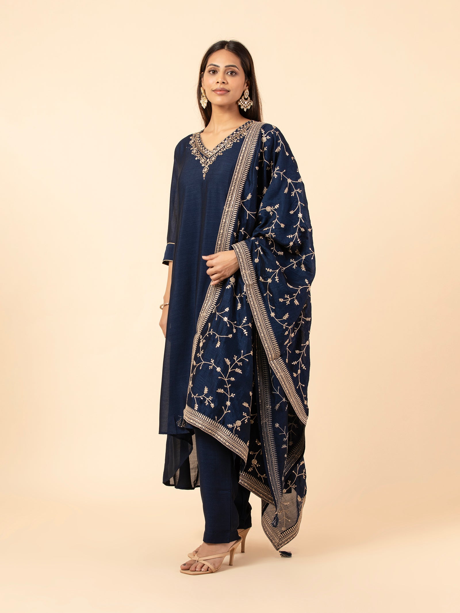 Astral Vine Silk Ensemble Set