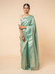 Seafoam Opulence Banarasi Saree