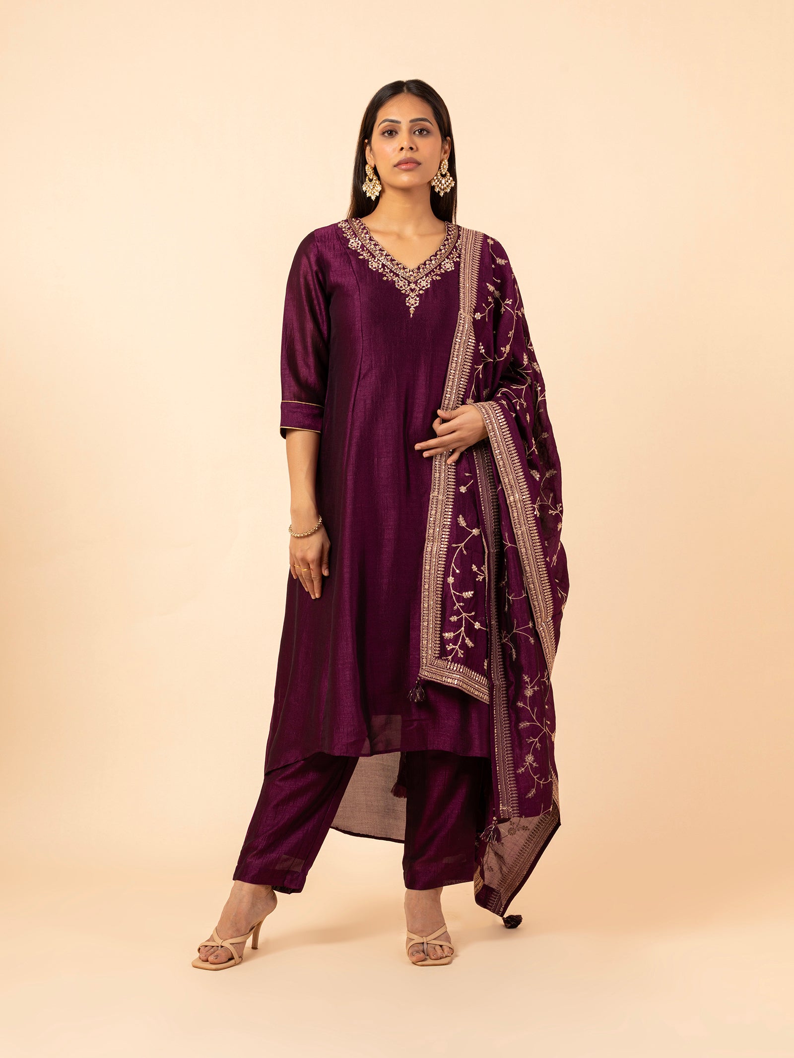 Mulberry Vine Silk Ensemble Set