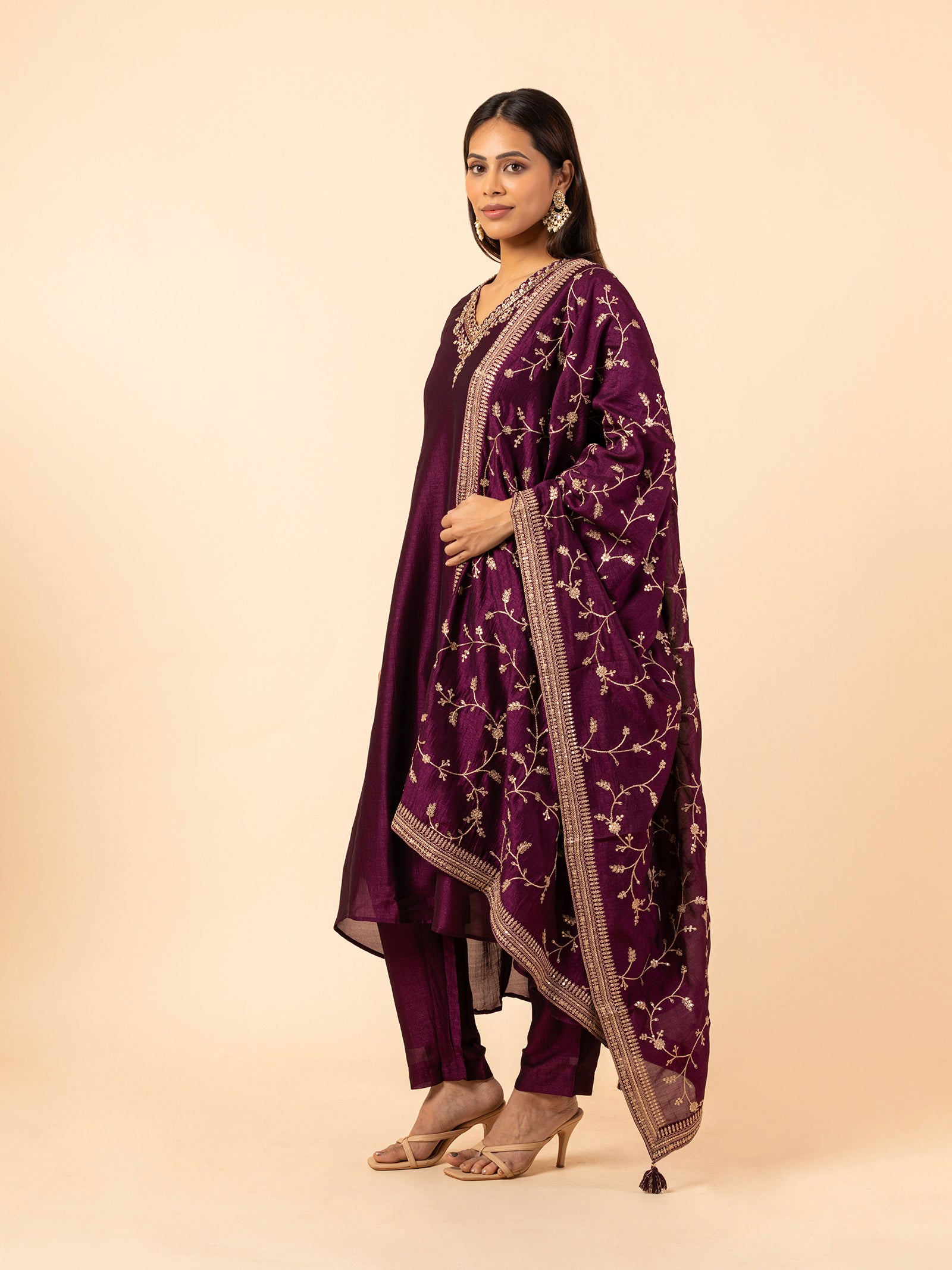 Mulberry Vine Silk Ensemble Set