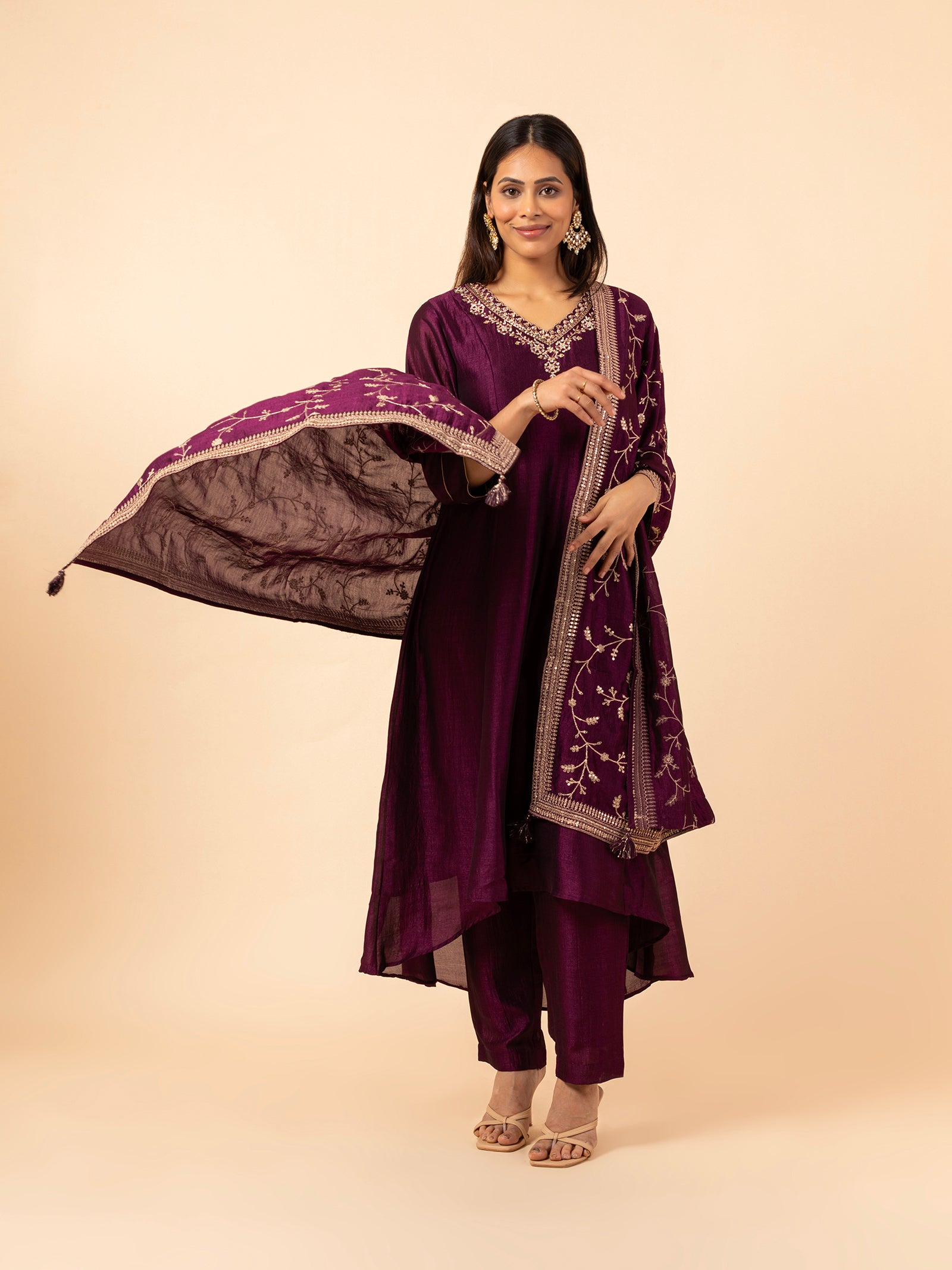 Mulberry Vine Silk Ensemble Set