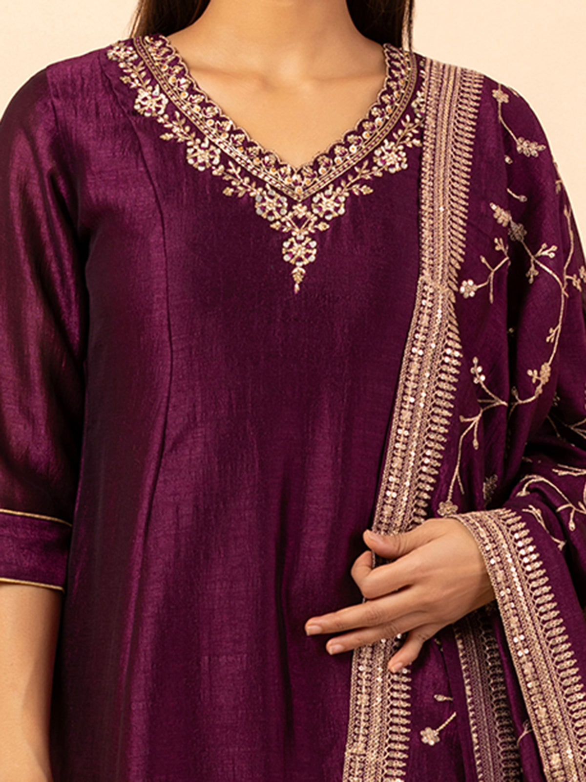 Mulberry Vine Silk Ensemble Set