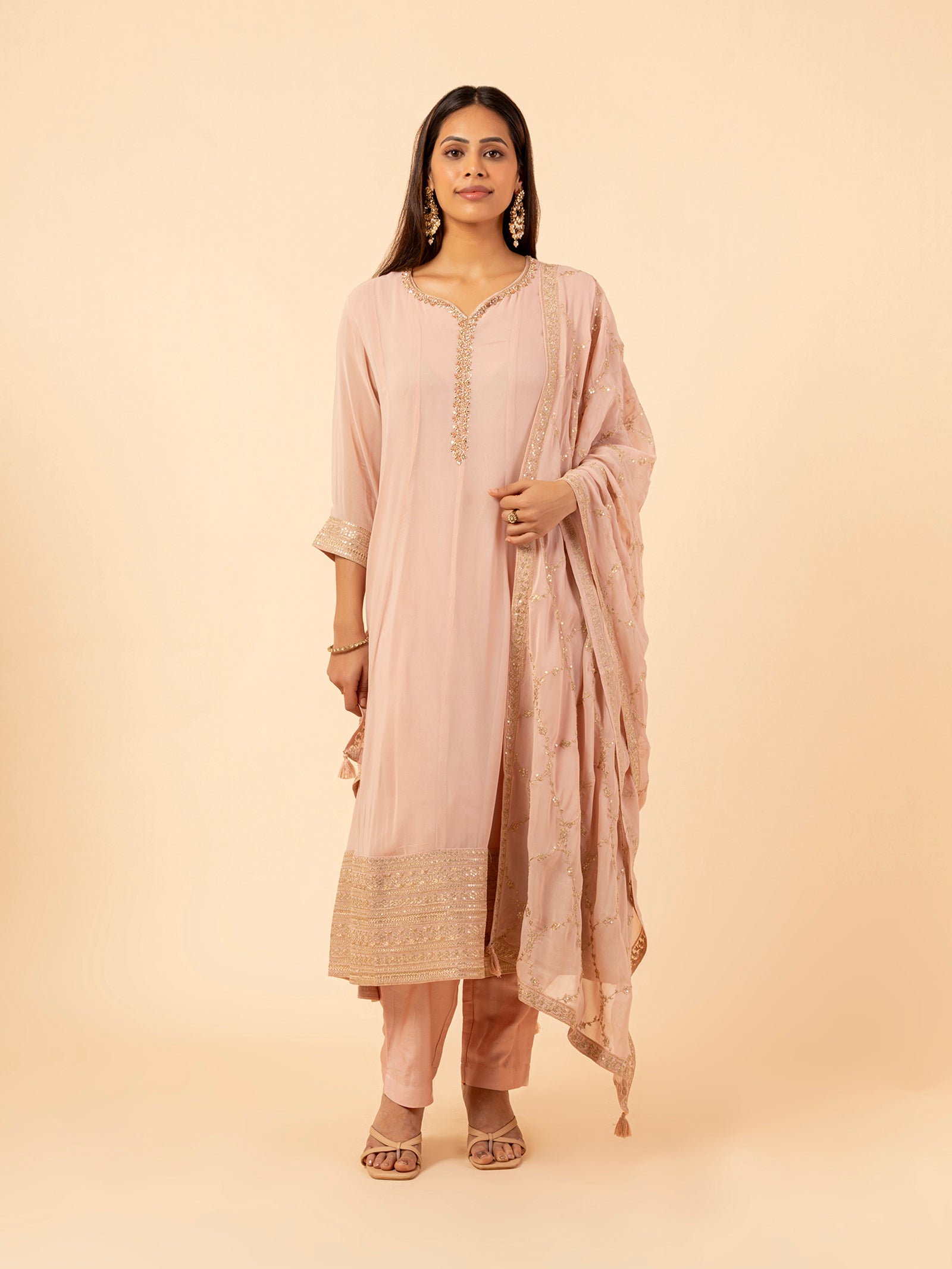 Blush Glace Suit Set