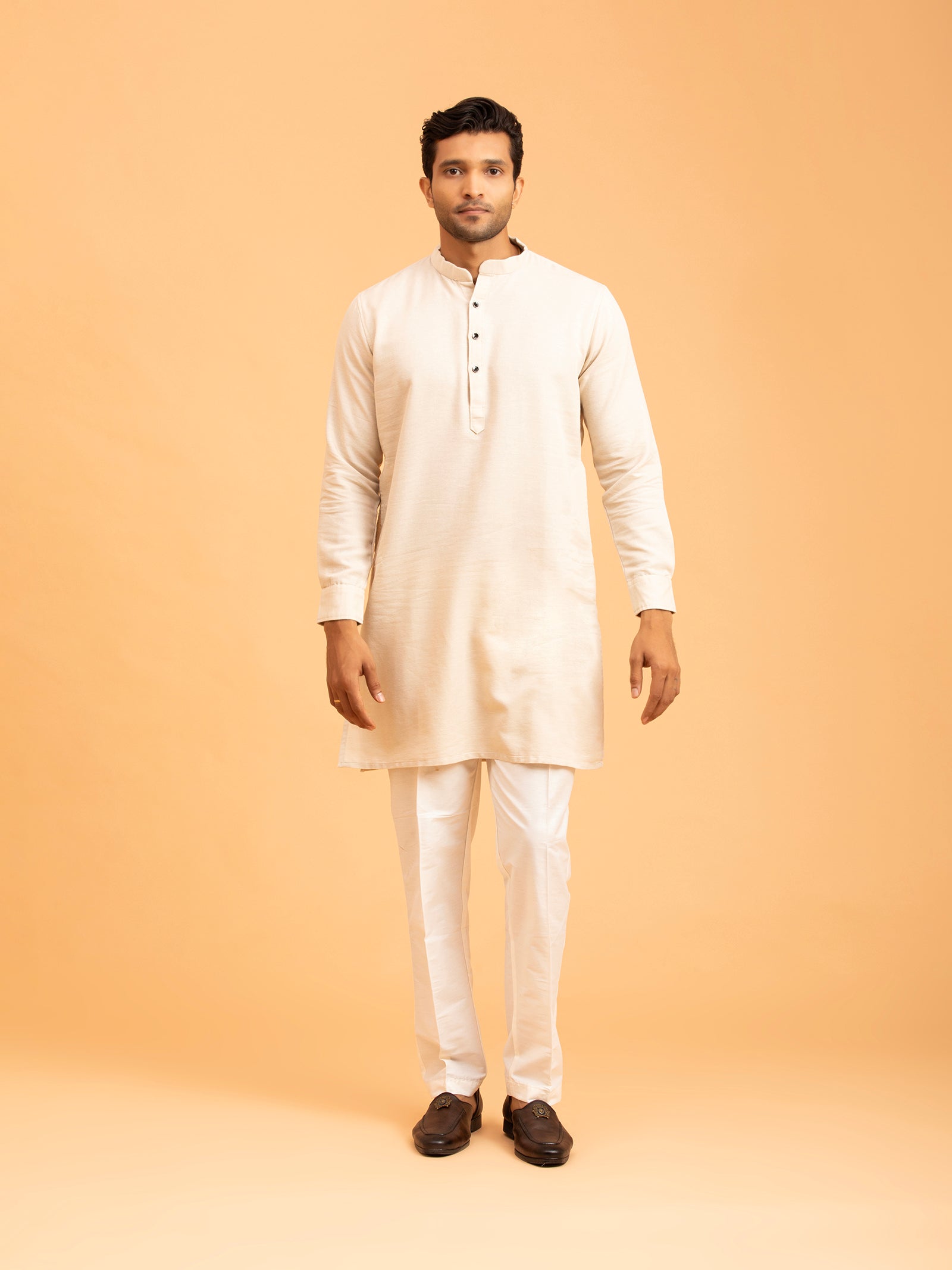 Essential Cream Minimalist Kurta