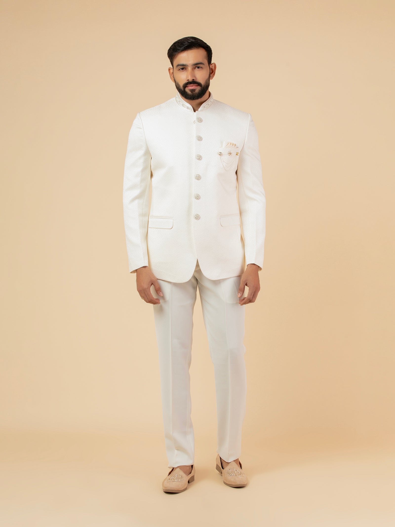 Pearl Arabesque Jodhpuri Set