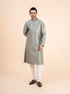 Sage Green Brocade Kurta Set
