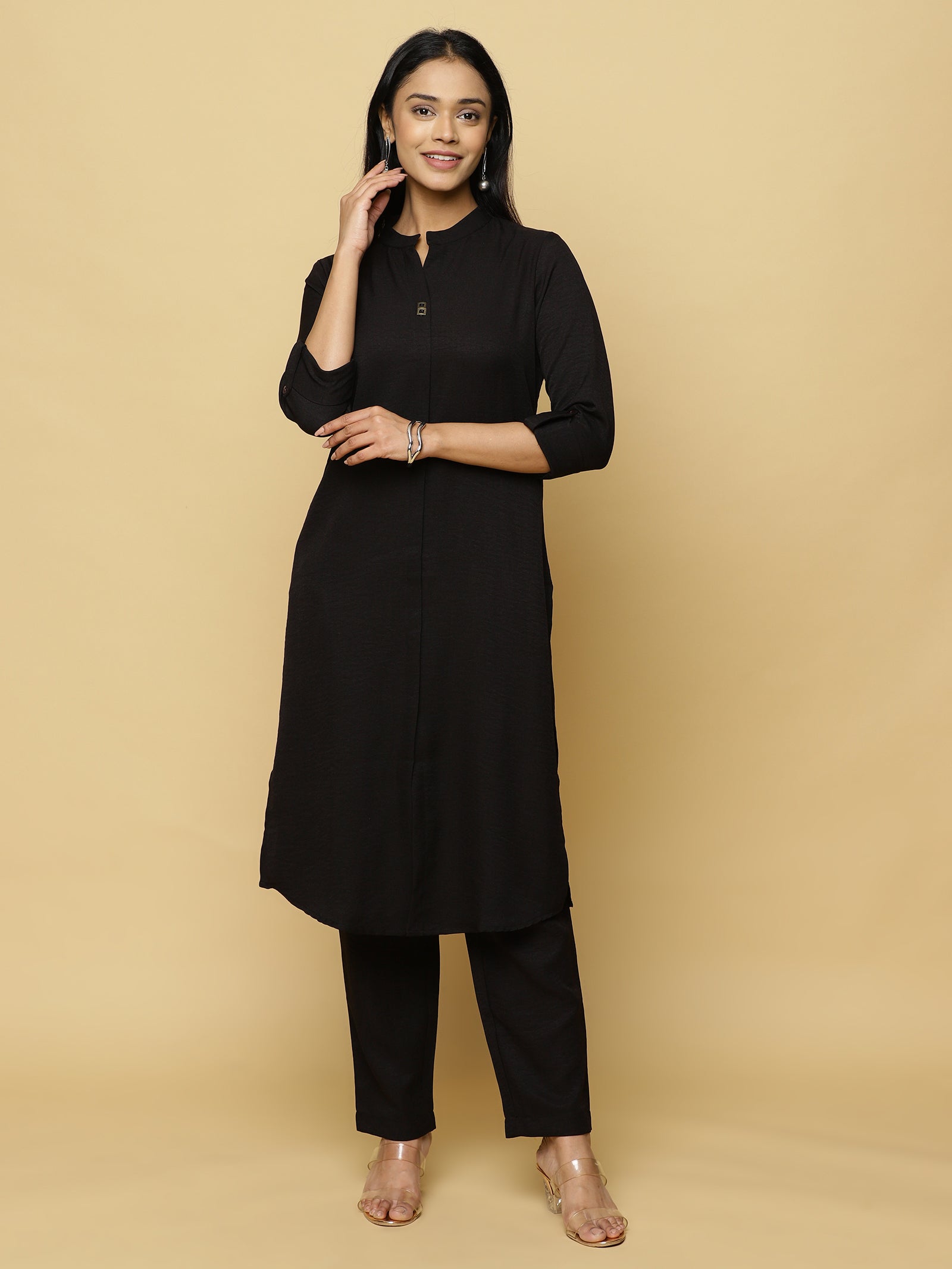 Midnight Mandarin Co-ord Set