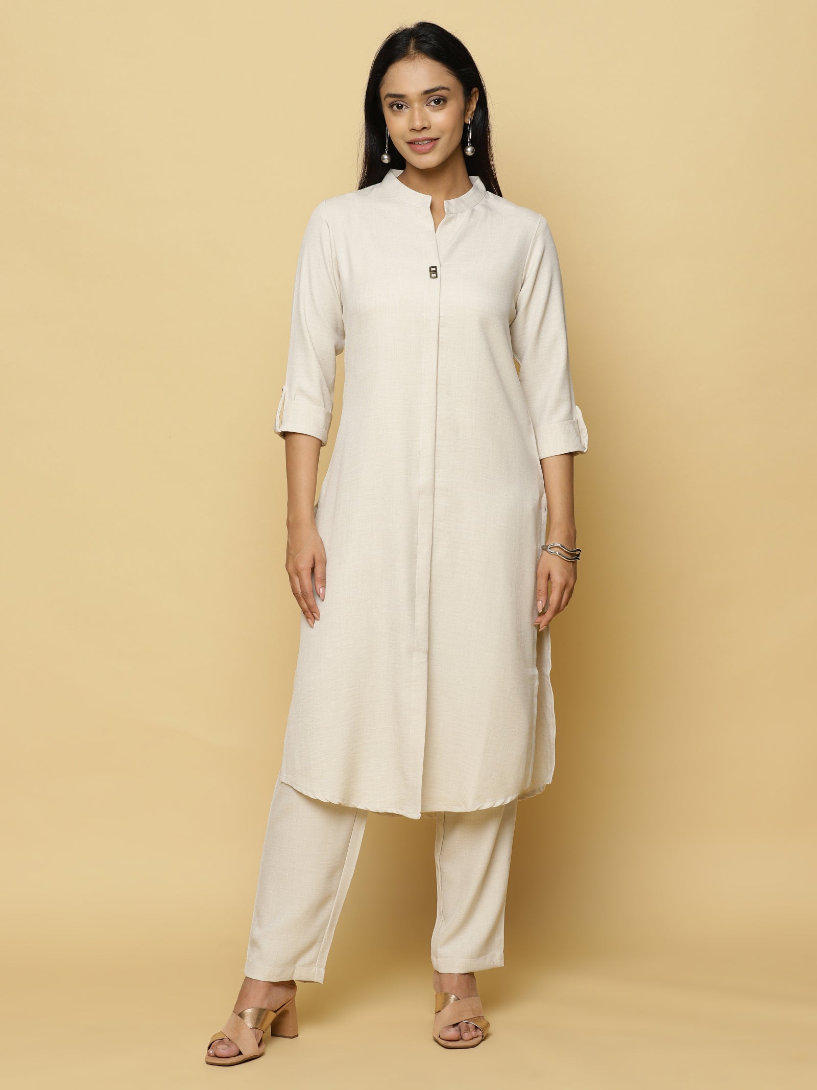 Pearl Mandarin Co-ord Set