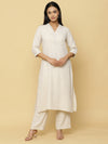 Ivory Textured Co-ord Set