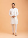 White Serenity Minimalist Kurta Set