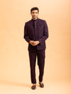 Royal Plum Tailored Jodhpuri Set