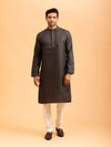 Midnight Floral Motif Kurta