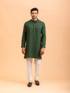 Forest Green Minimalist Kurta