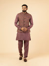 Dusty Rose Tapestry Jacket Set
