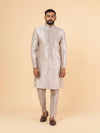 Moonlit Slub Sherwani