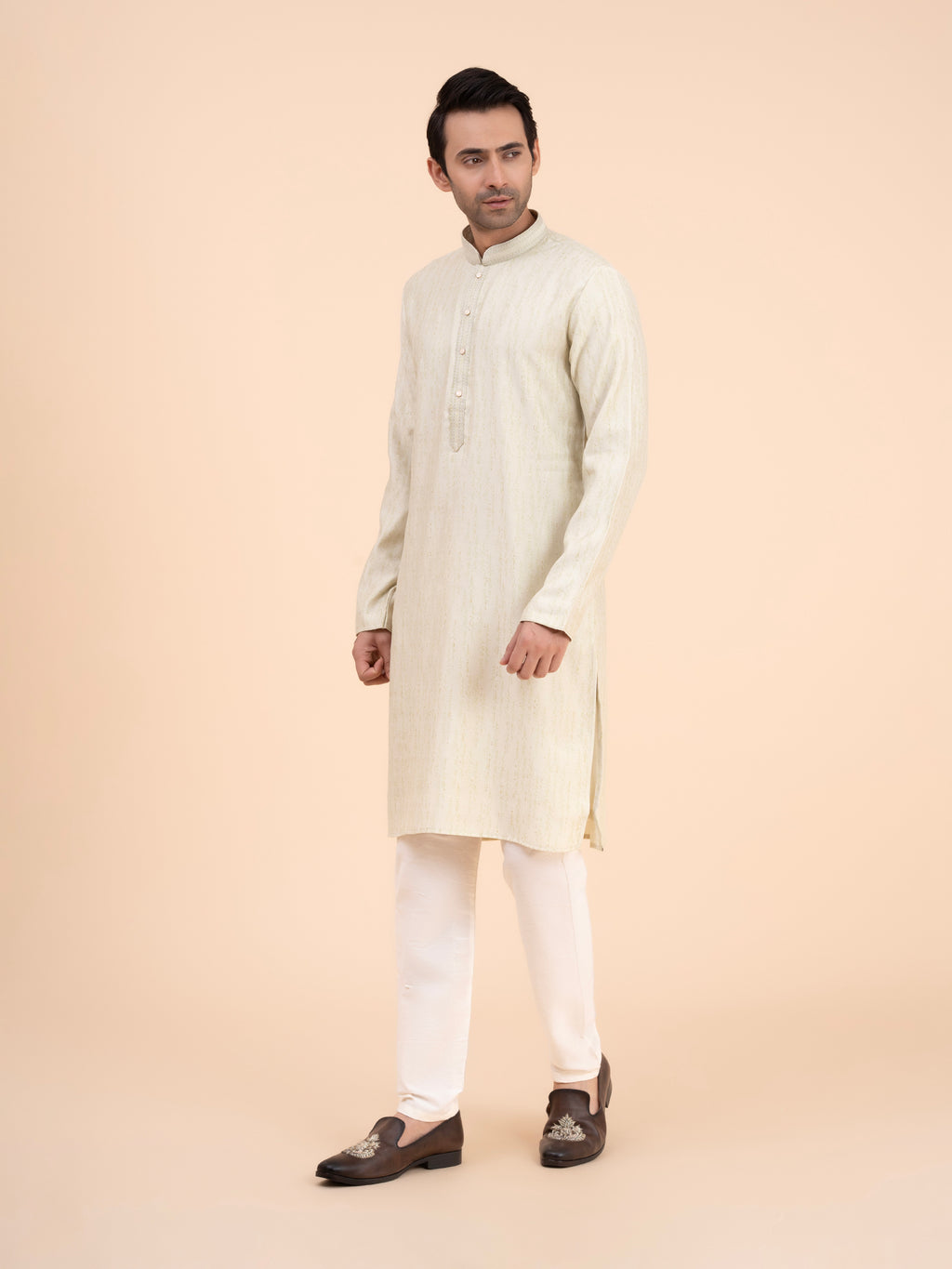 Golden Wheat Kurta Set