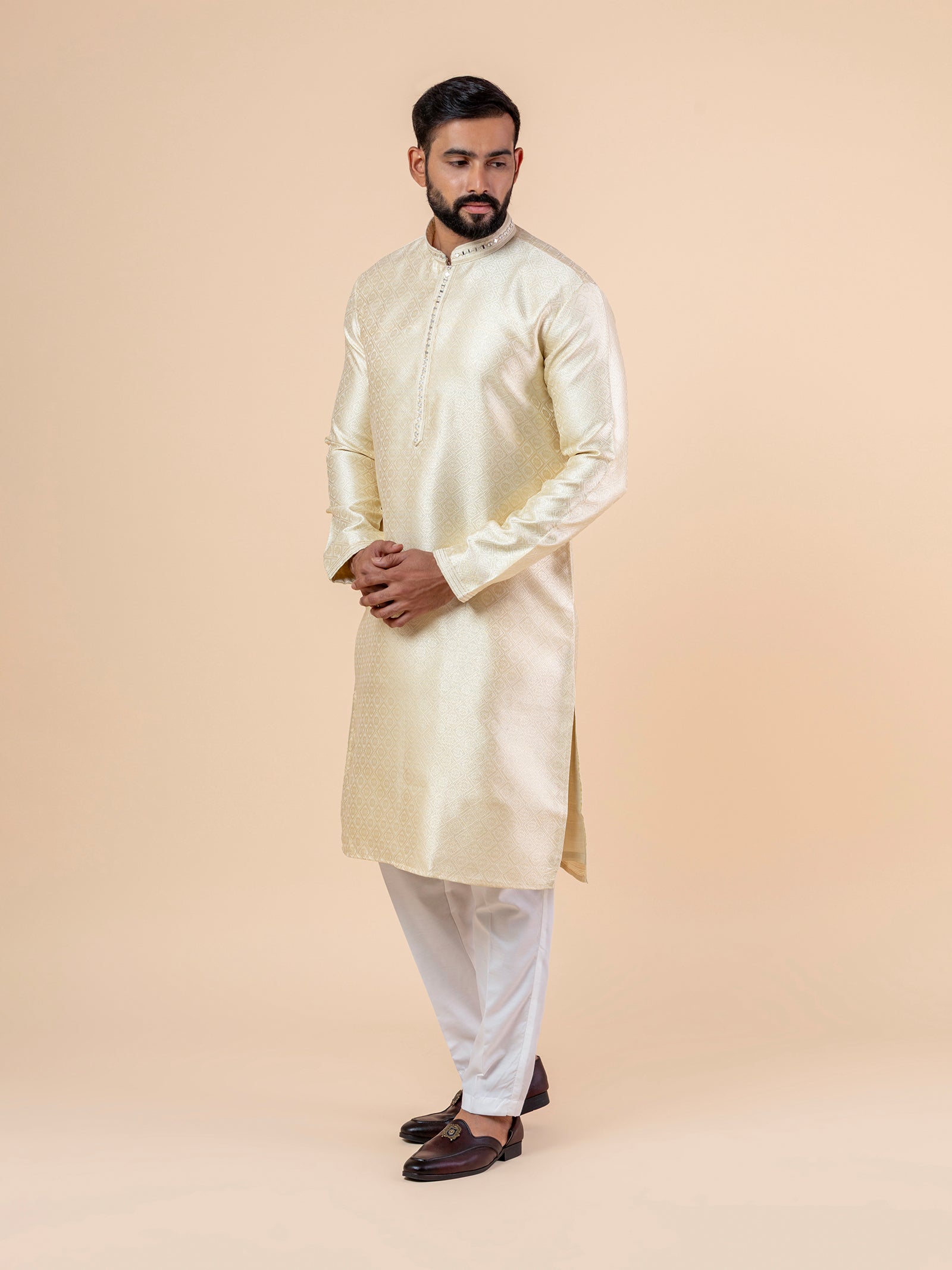 Gilded Diamond Kurta Set