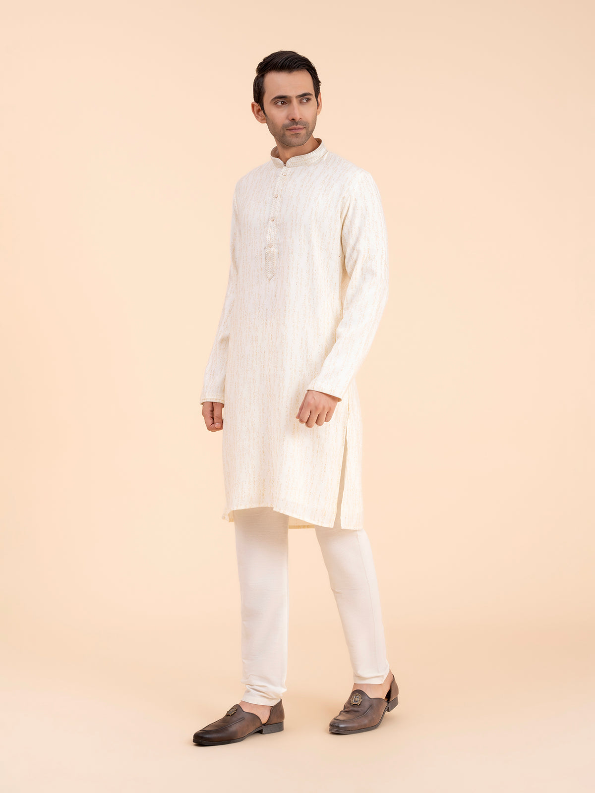 Pearl Stripe Kurta Set