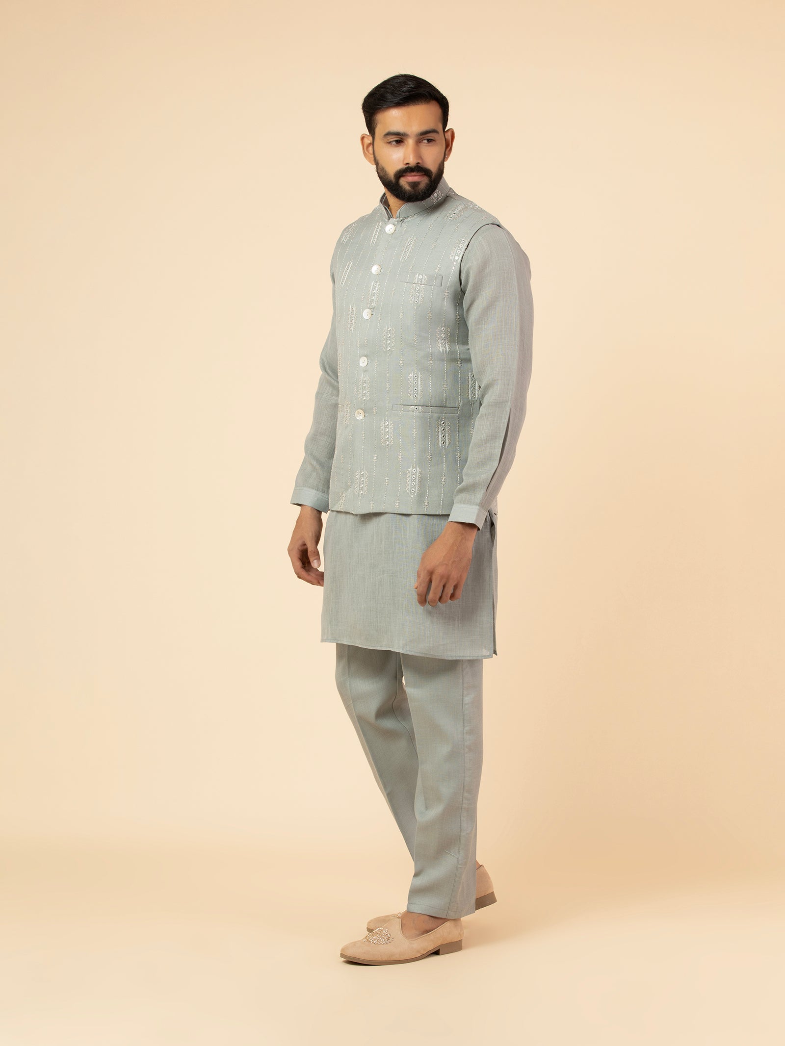 Sterling Mist Jacket Set