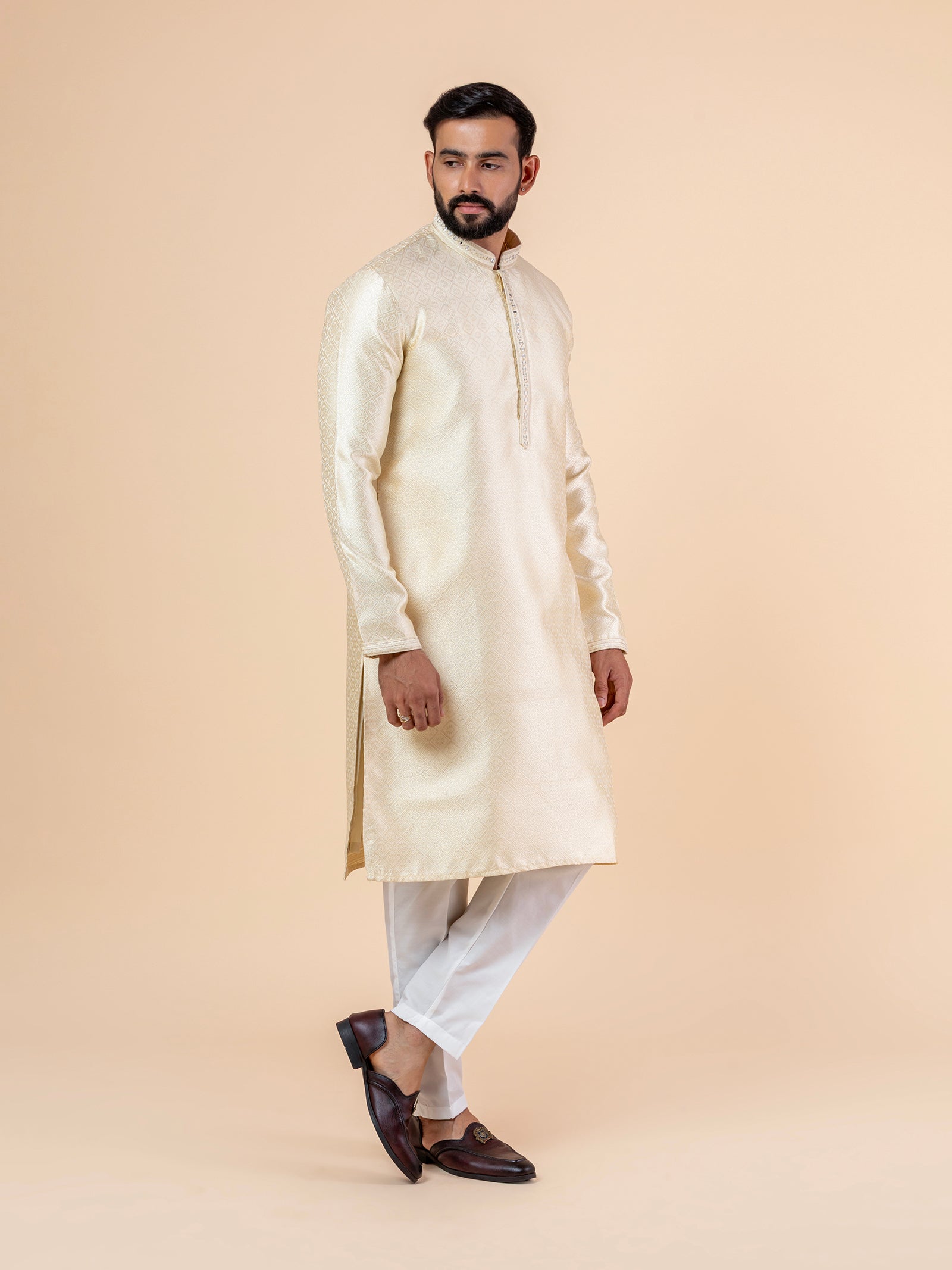 Gilded Diamond Kurta Set