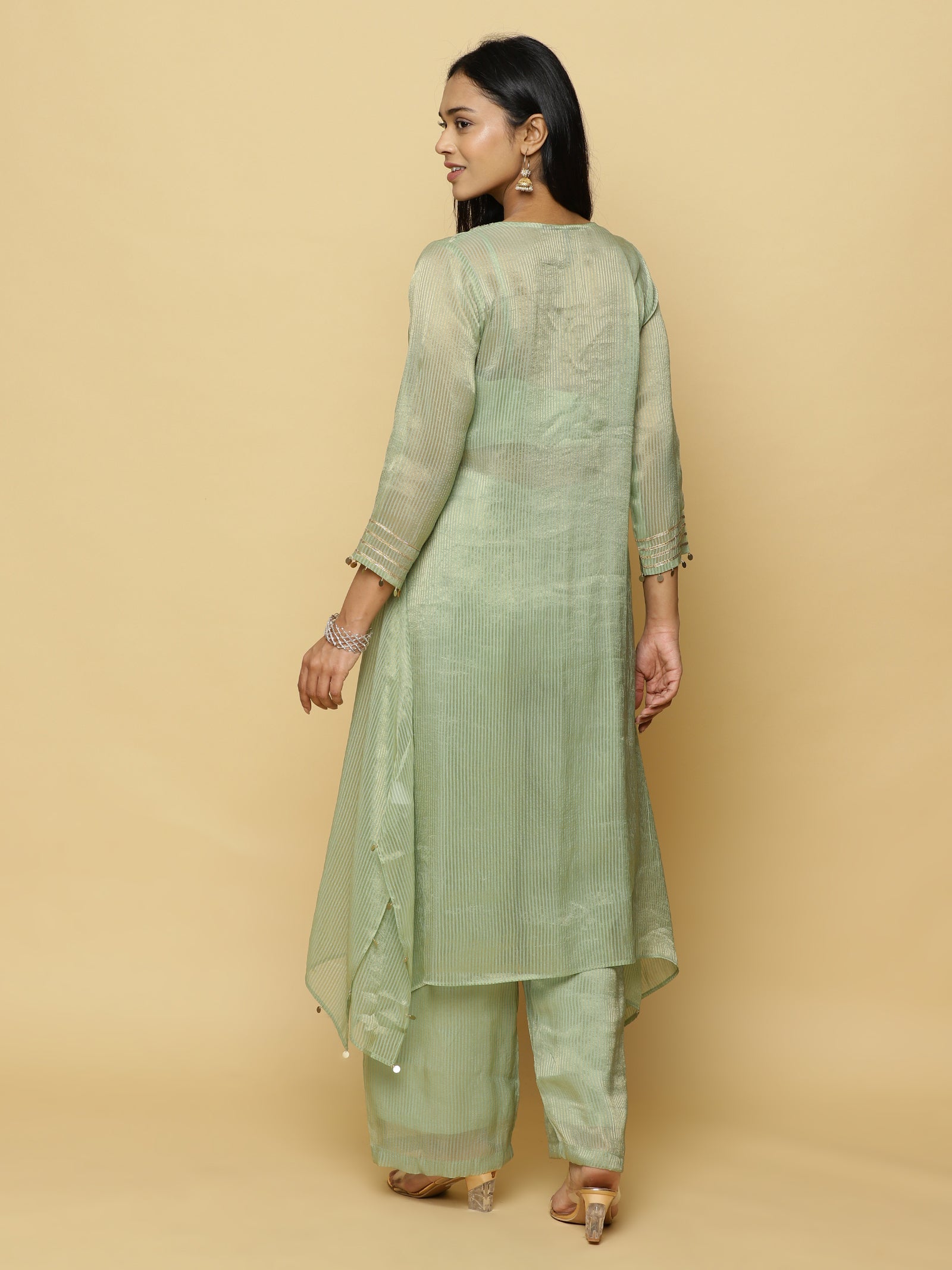 Mint Green Sheer Co-ord Set