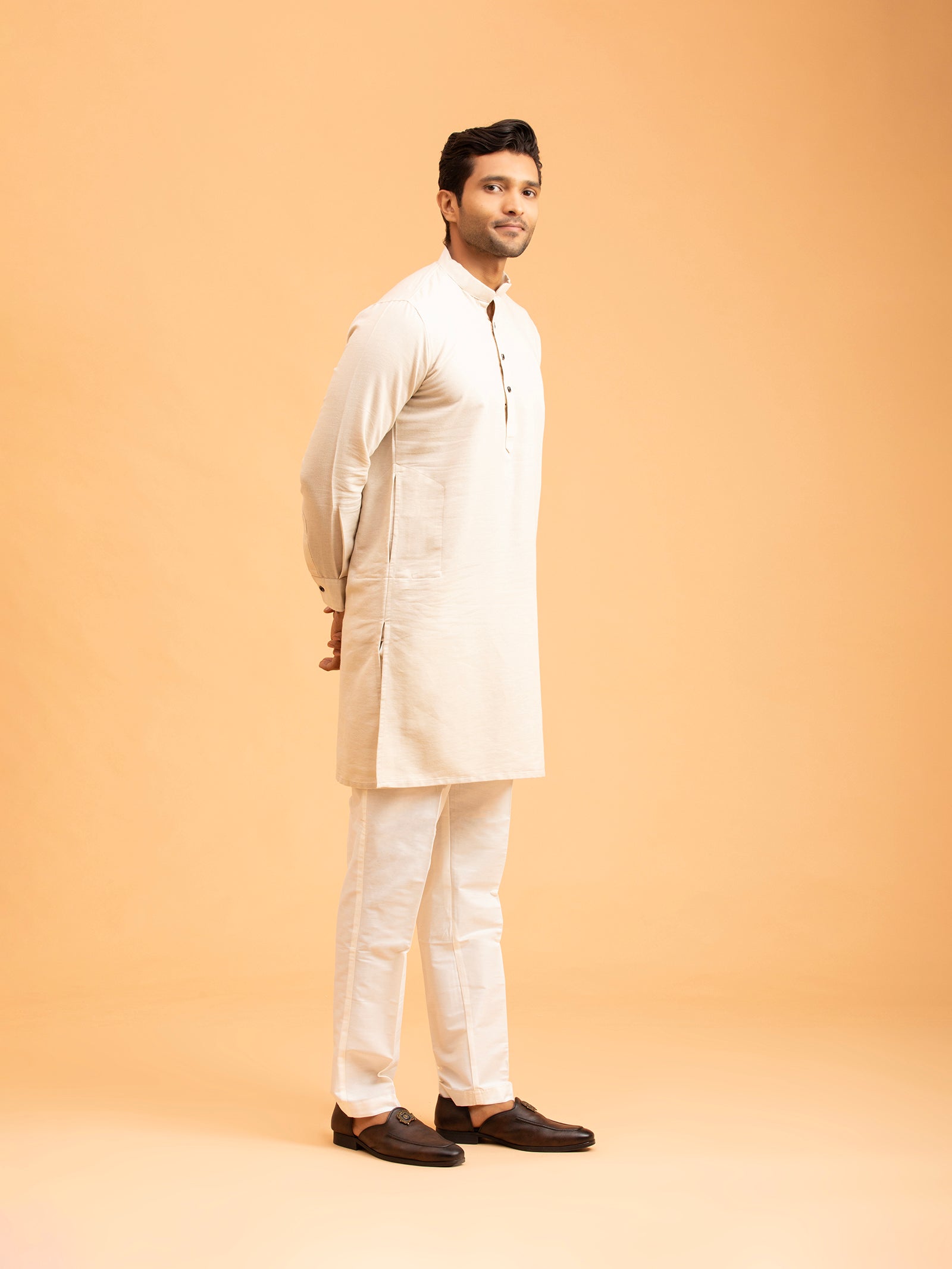 Essential Cream Minimalist Kurta