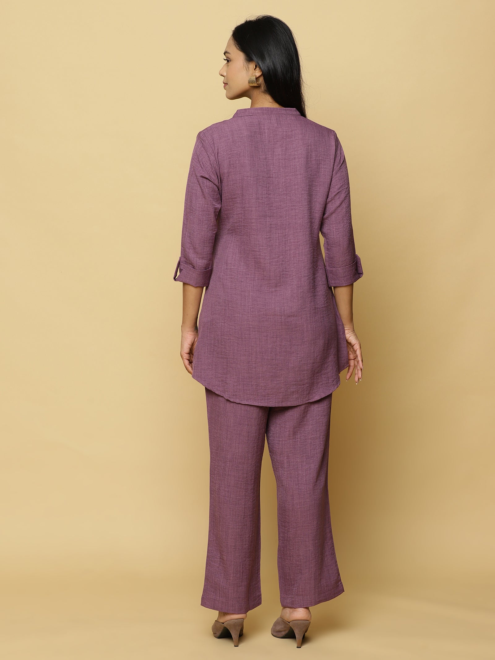 Amethyst  Short Tunic Co-ord Set