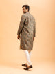 Rustic Gold Paisley Kurta