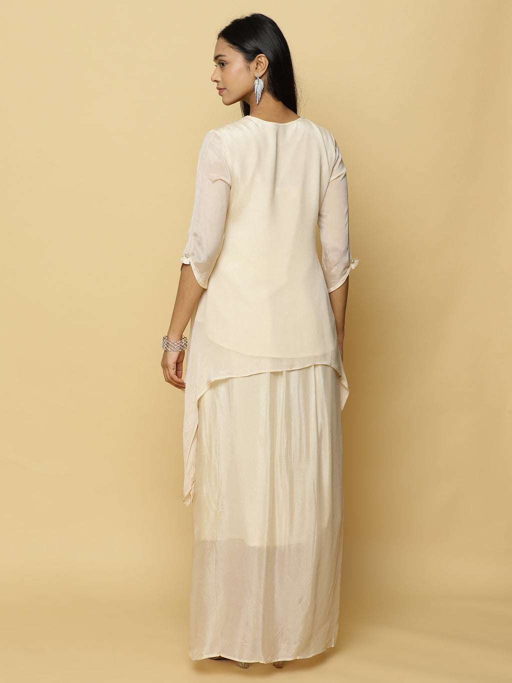 Ivory Layered Co-ord Set