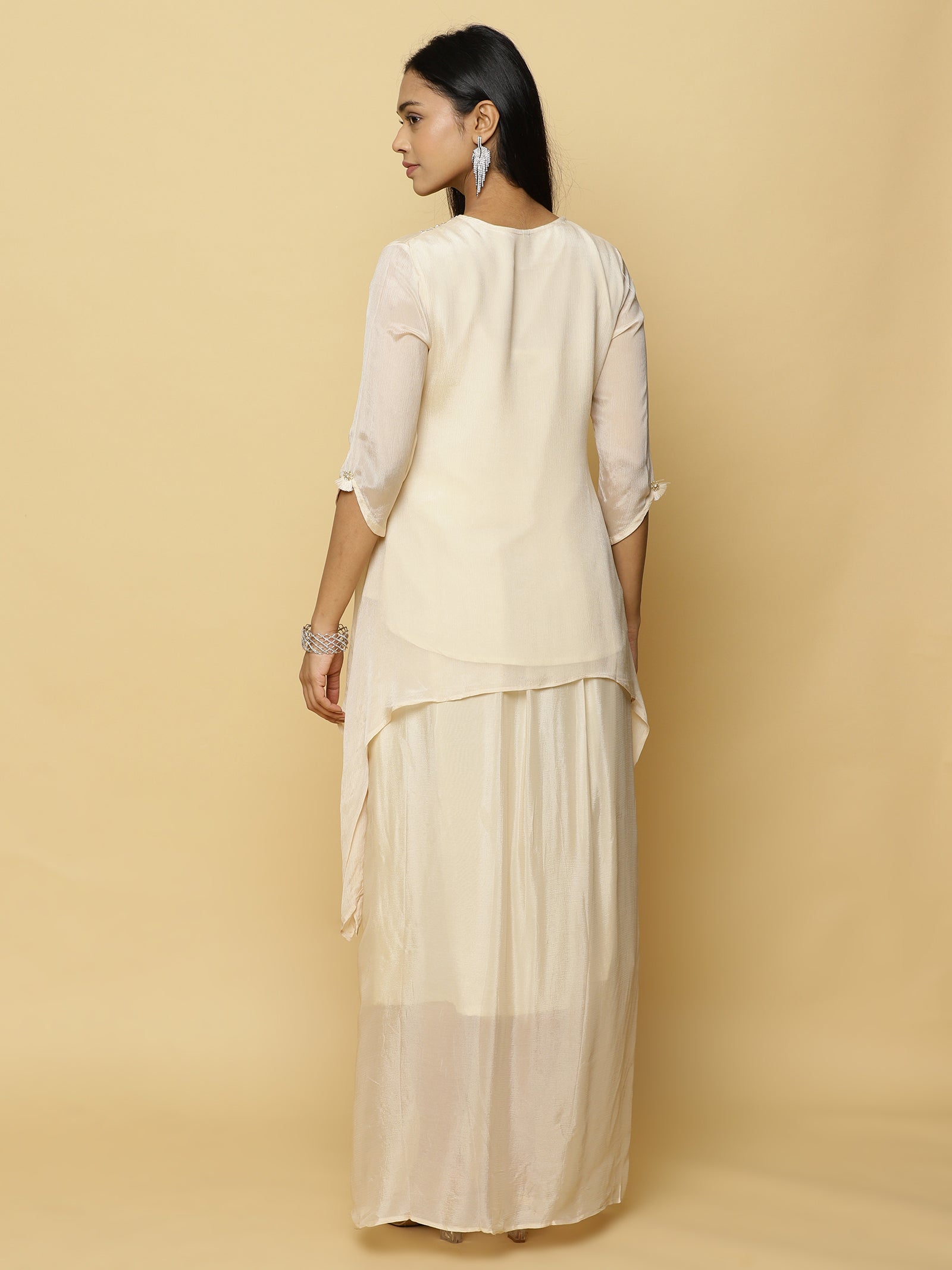 Ivory Layered Co-ord Set