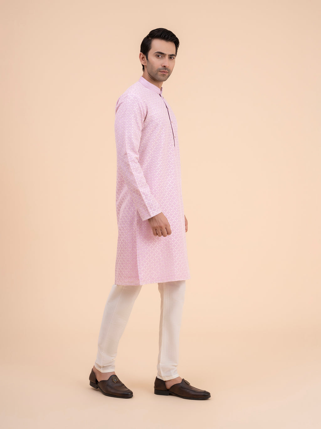 Blush Blossom Kurta Set
