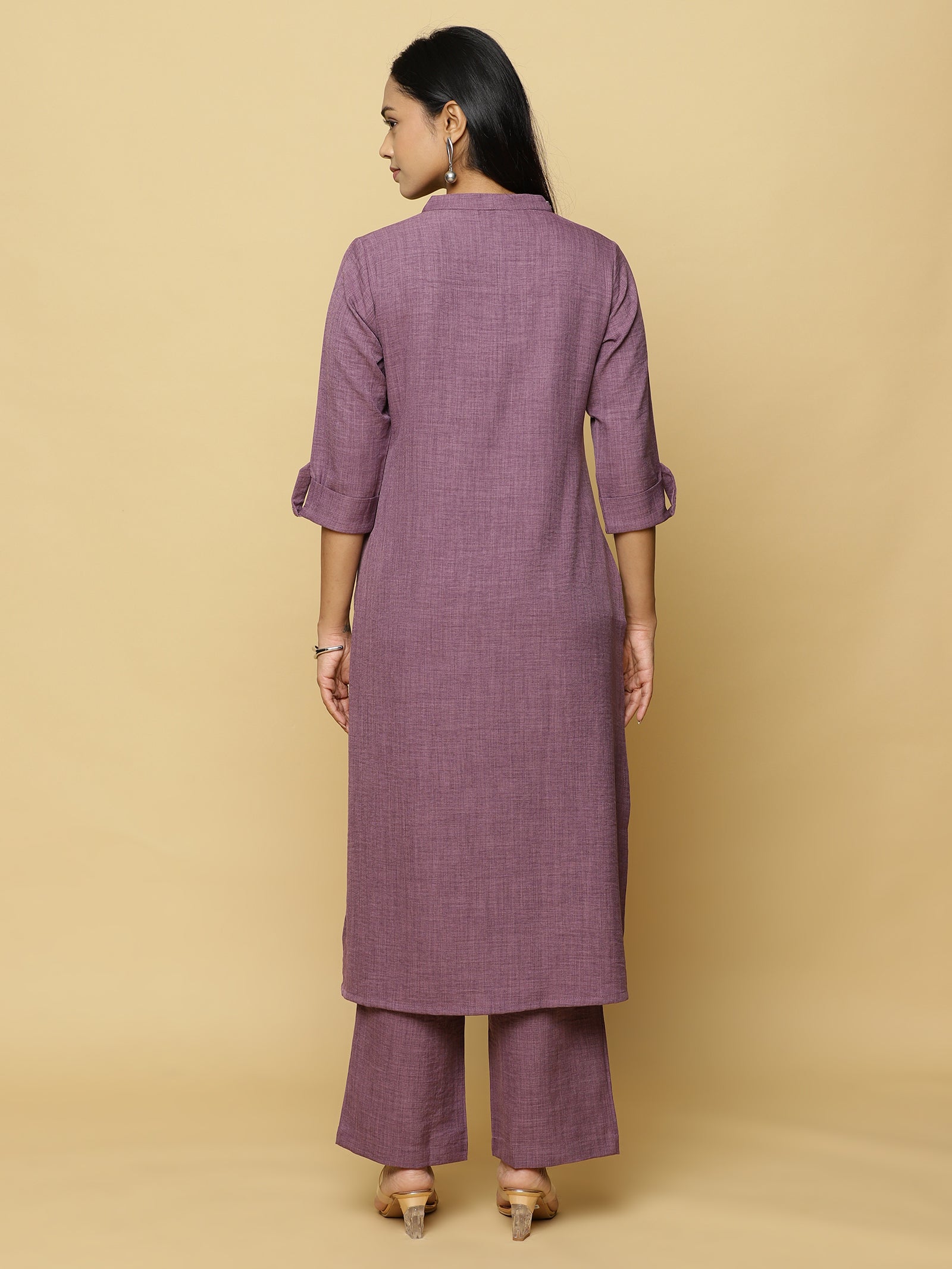 Lavender Textured Co-ord Set