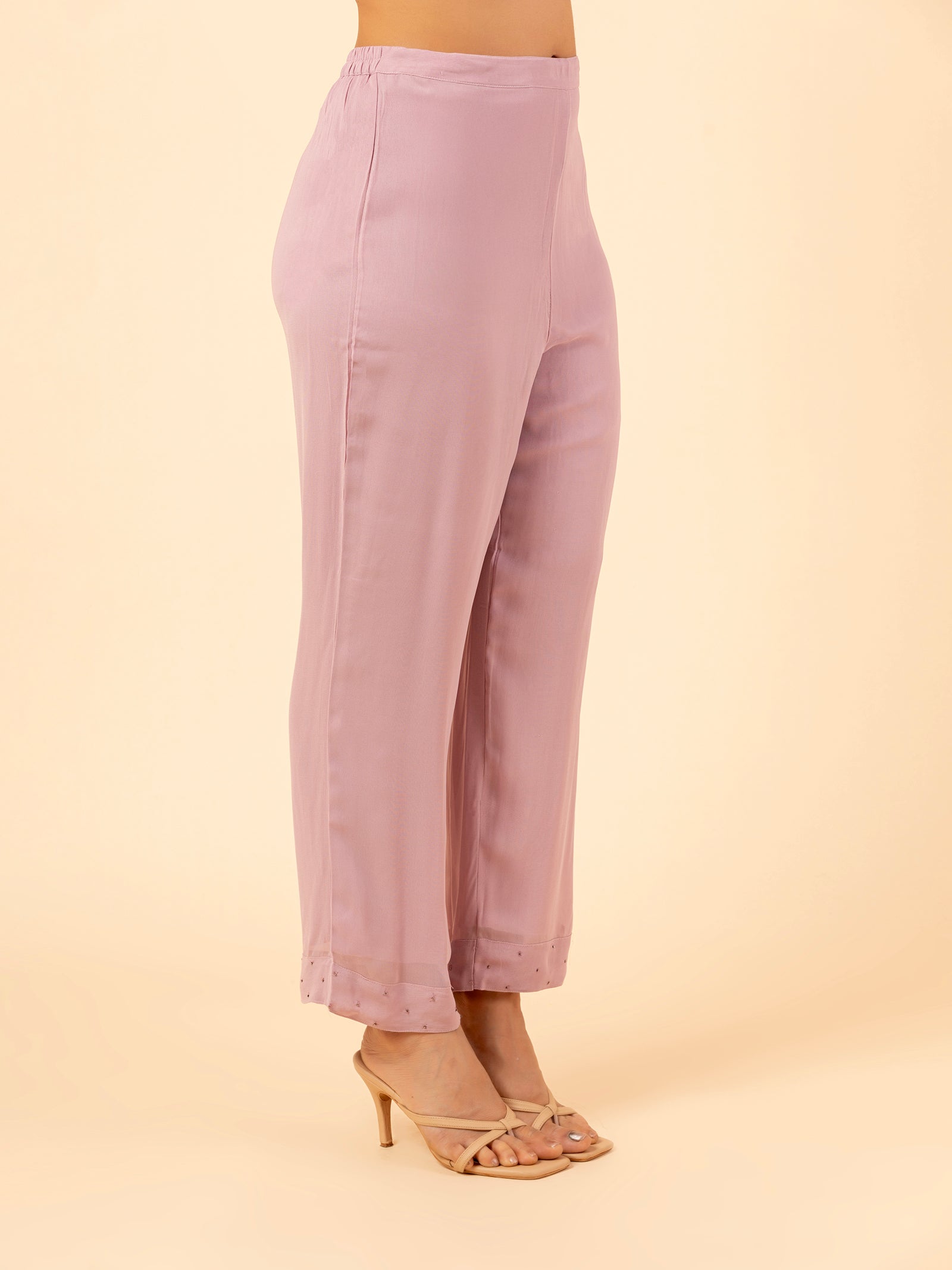Lilac Bloom High-Low Co-ord Set