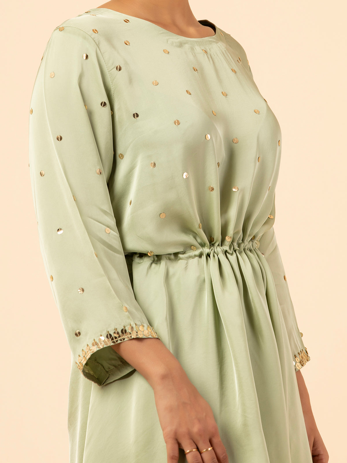 Pistachio Sequin Coord Set