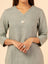 Sage Linen Embellished Co-ord Set