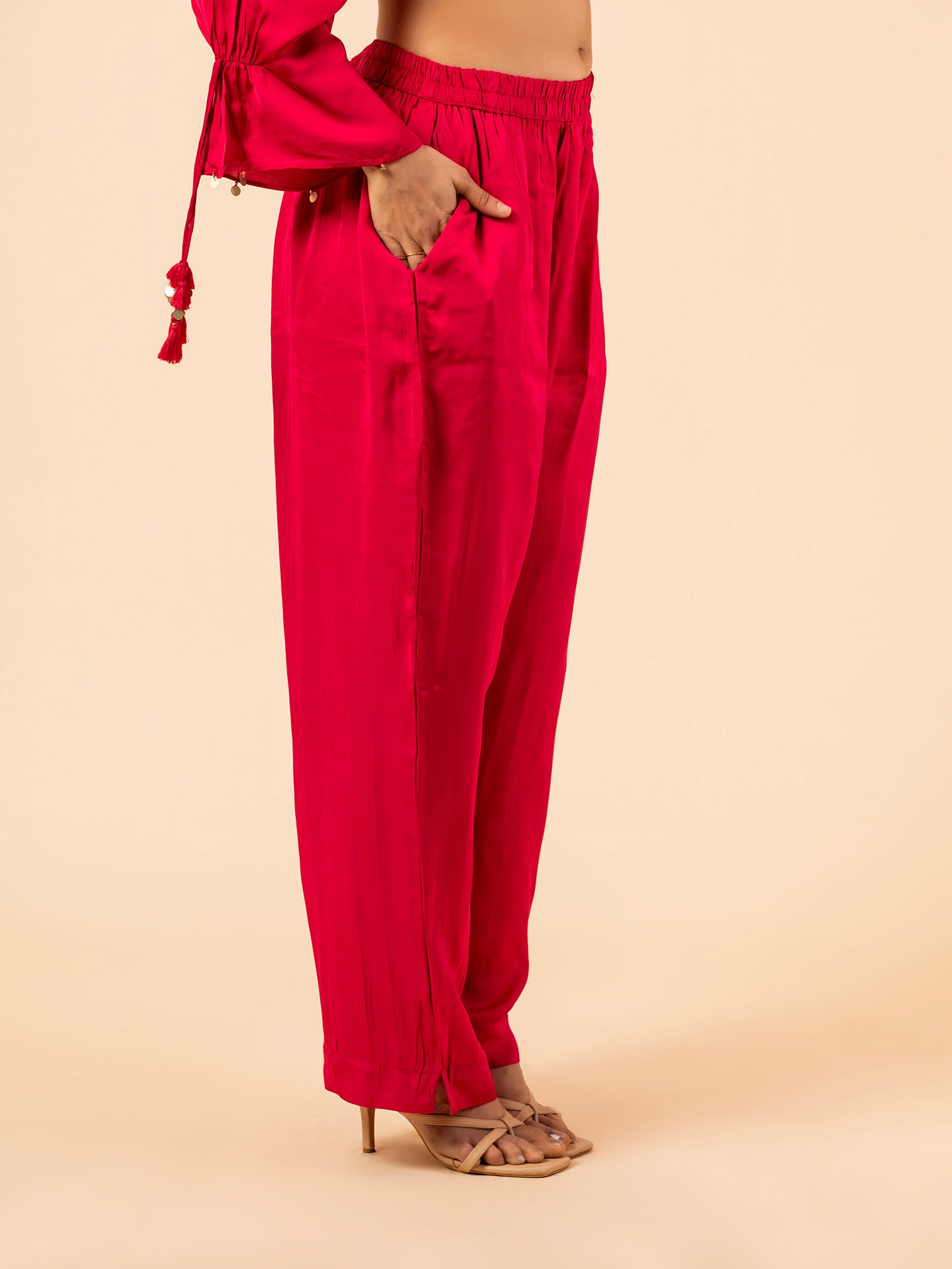 Ruby Sequin Coord Set